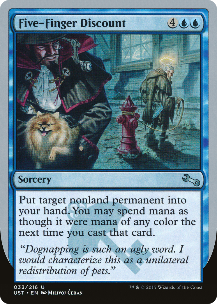 Five-Finger Discount [UST - 33]