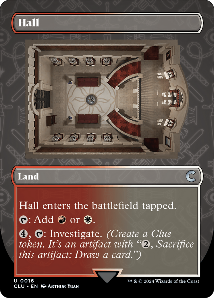 Hall (Borderless) [CLU - 16]