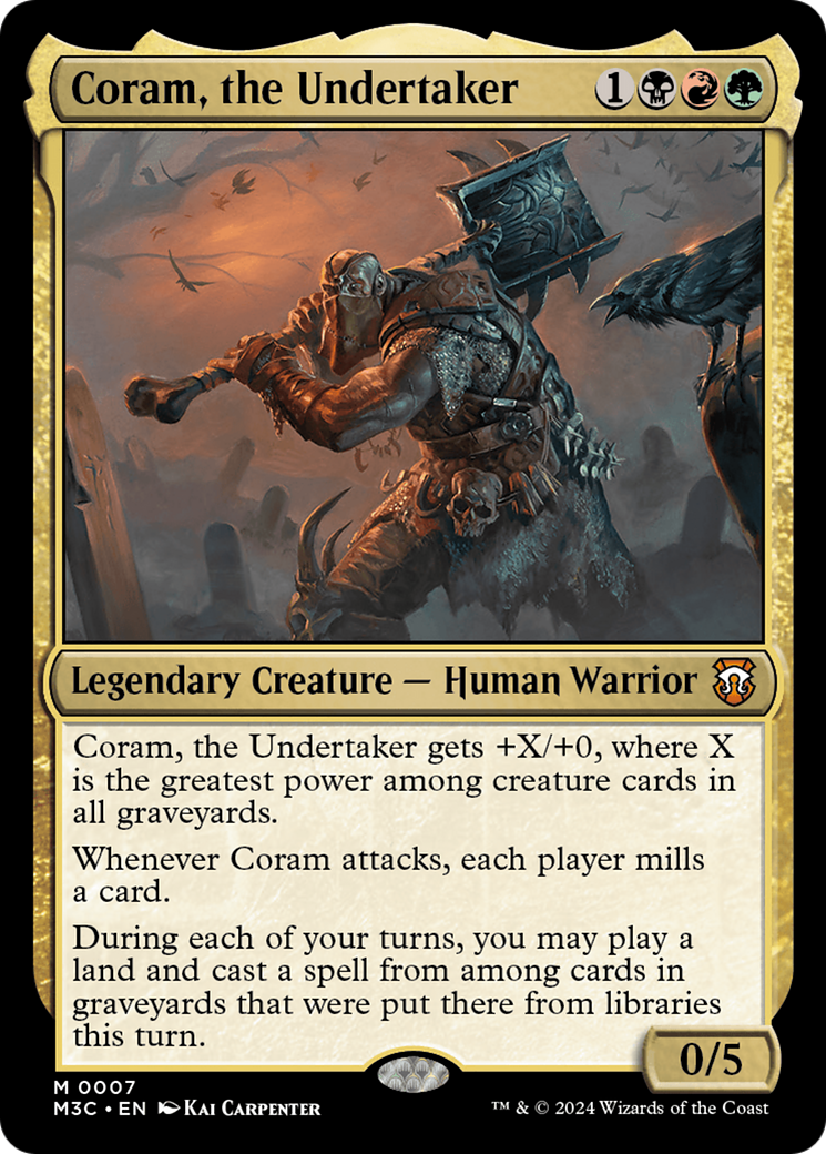 Coram, the Undertaker [M3C - 7]