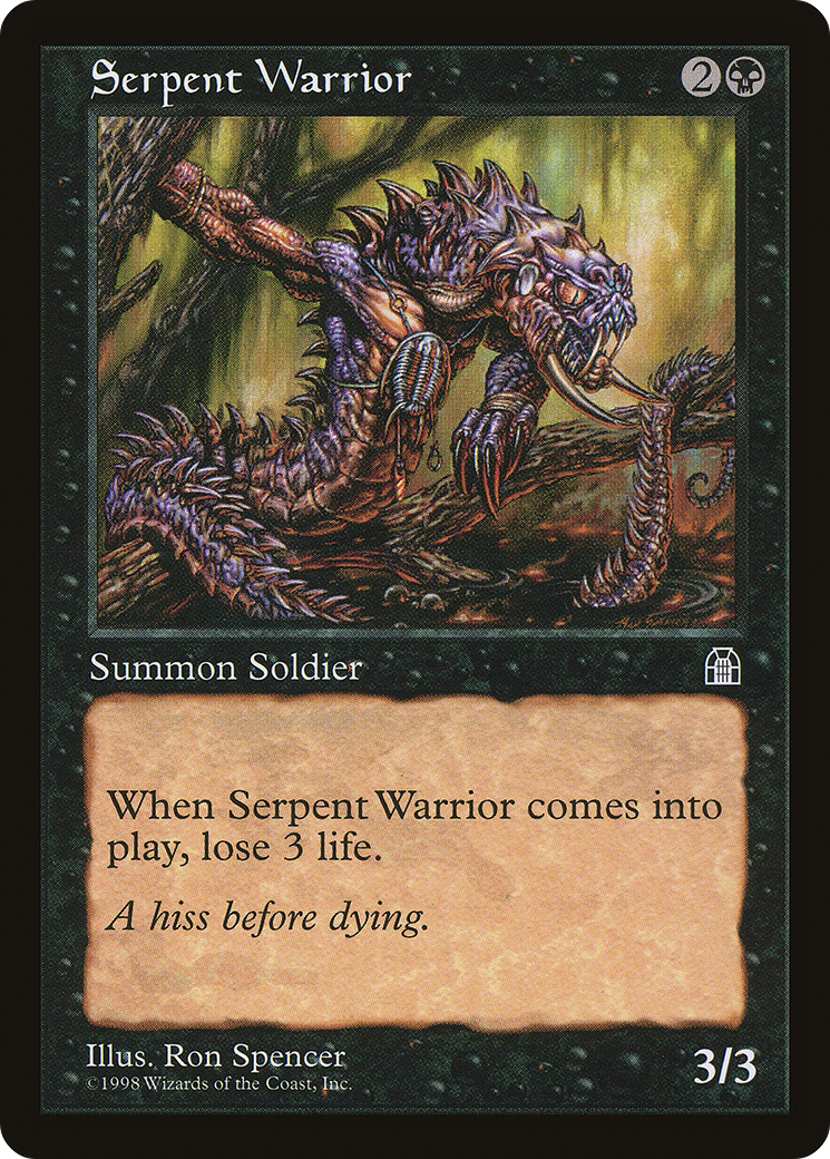 Serpent Warrior [STH - N/A]