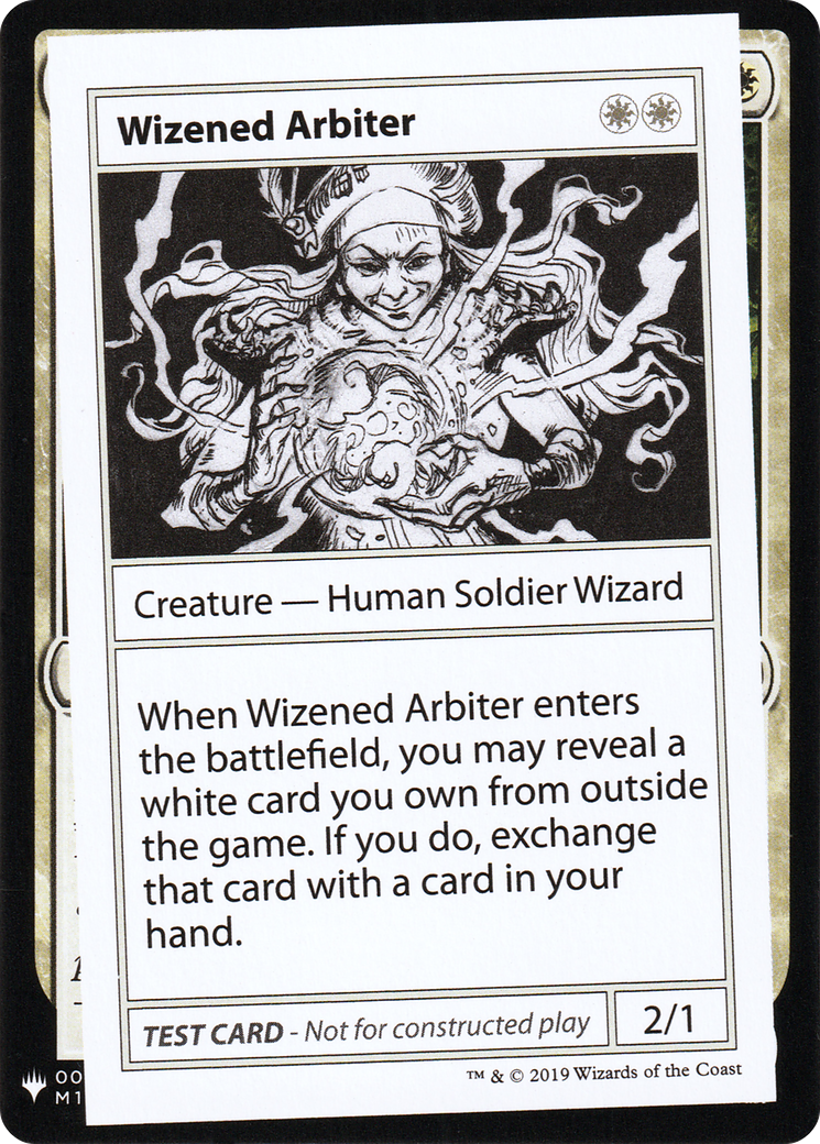 Wizened Arbiter [CMB1 - N/A]