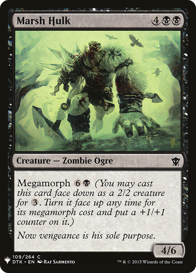 Marsh Hulk [LIST - 109]