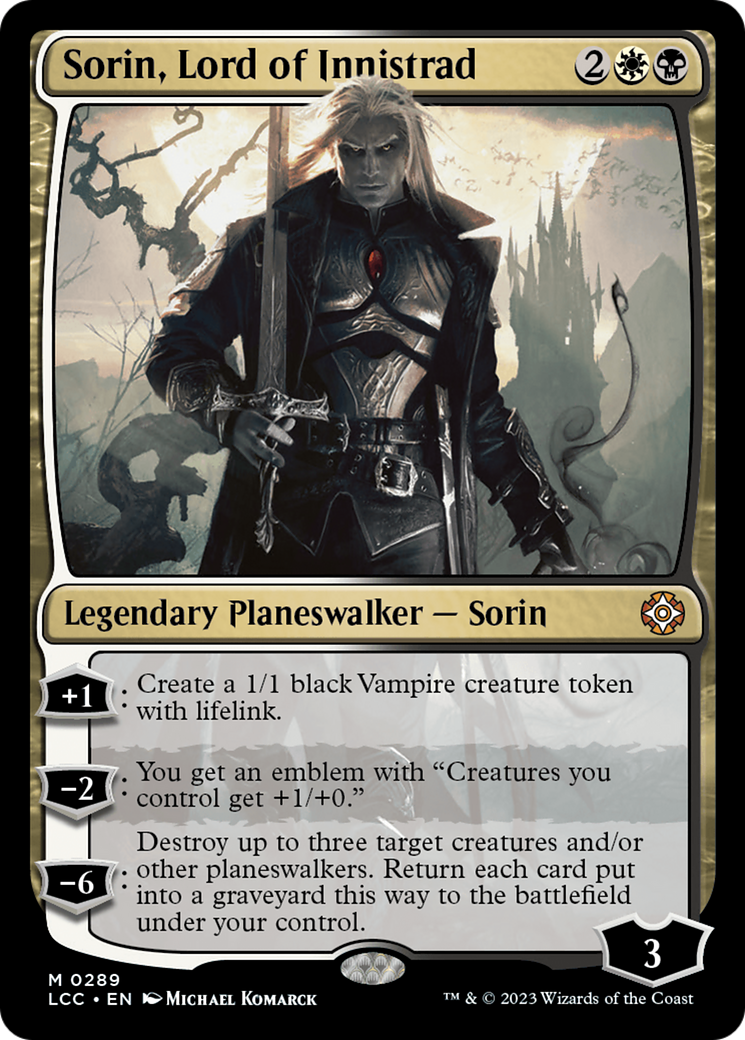 Sorin, Lord of Innistrad [LCC - 289]