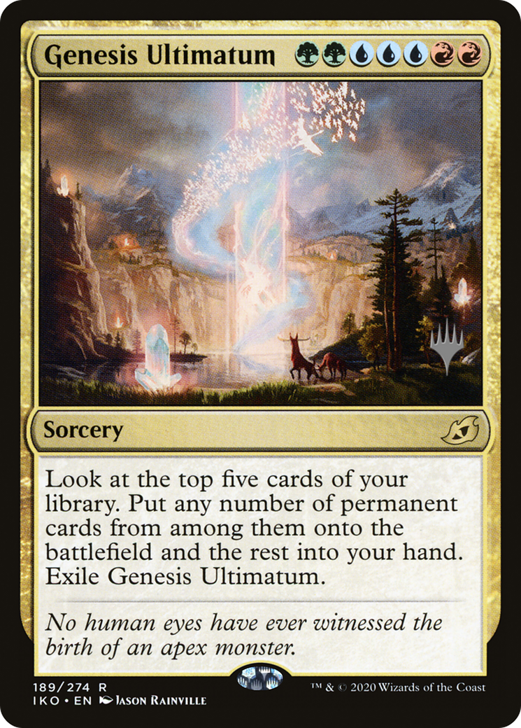 Genesis Ultimatum (PPIKO-189) - Ikoria: Lair of Behemoths Promos Foil