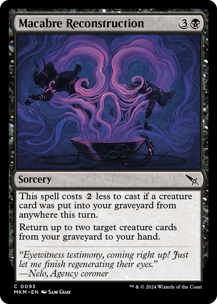 Macabre Reconstruction [MKM - 93]