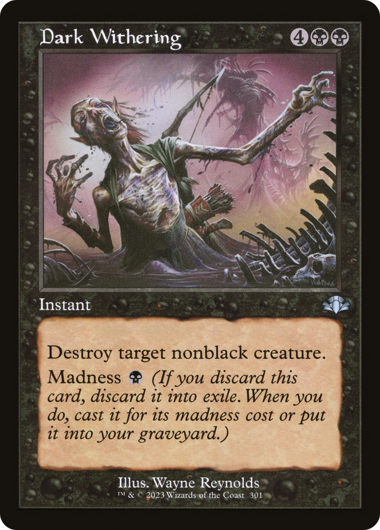 Dark Withering (Retro Frame) [DMR - 301]