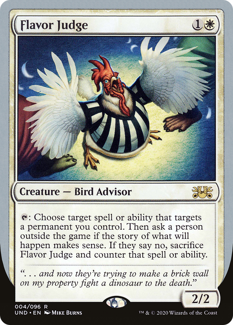 Flavor Judge [UND - 4]