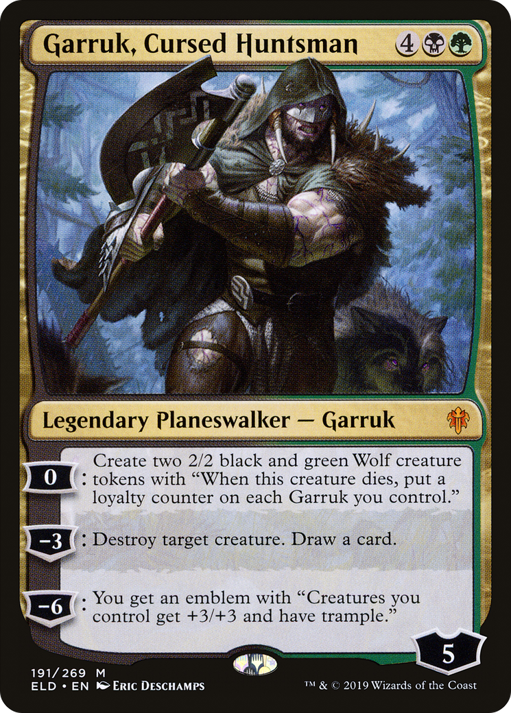 Garruk, Cursed Huntsman [ELD - 191]