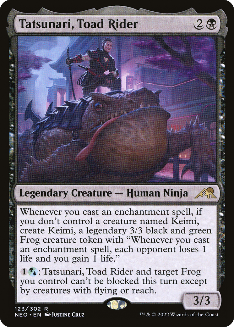 Tatsunari, Toad Rider [NEO - 123]