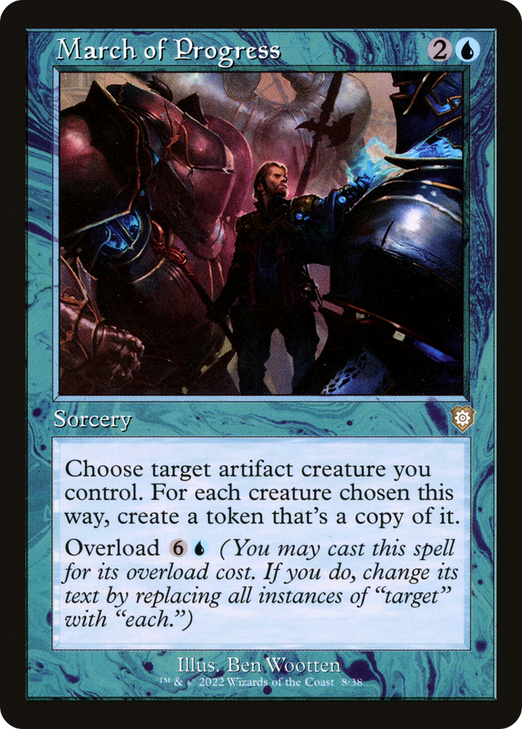 March of Progress (Retro Frame) [BRC - 8]