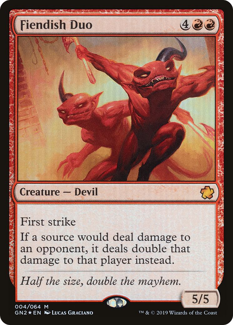 Fiendish Duo [GN2 - 4]