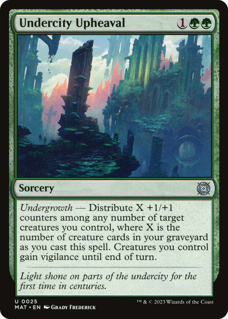 Undercity Upheaval [MAT - 25]