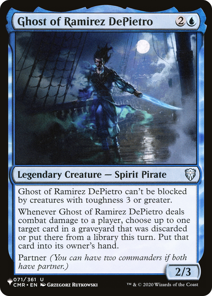 Ghost of Ramirez DePietro [LIST - 071/361]