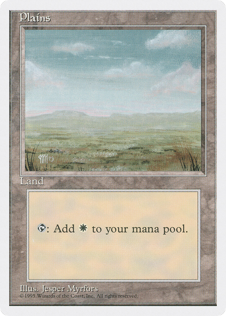 Plains (C) [4ED - 186]