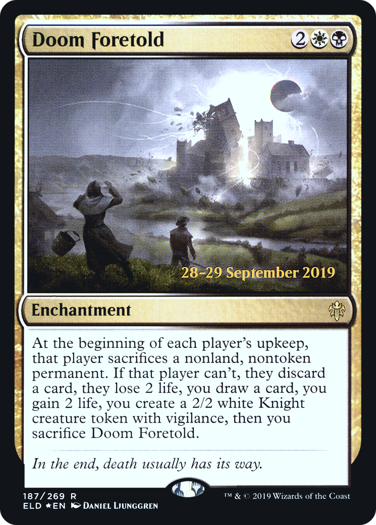 Doom Foretold [PRE - 187]