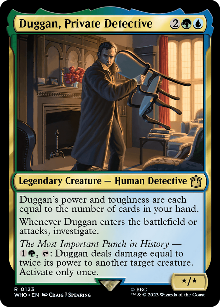 Duggan, Private Detective [WHO - 123]