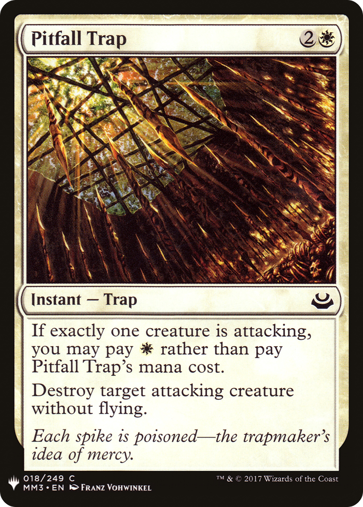 Pitfall Trap [LIST - 18]