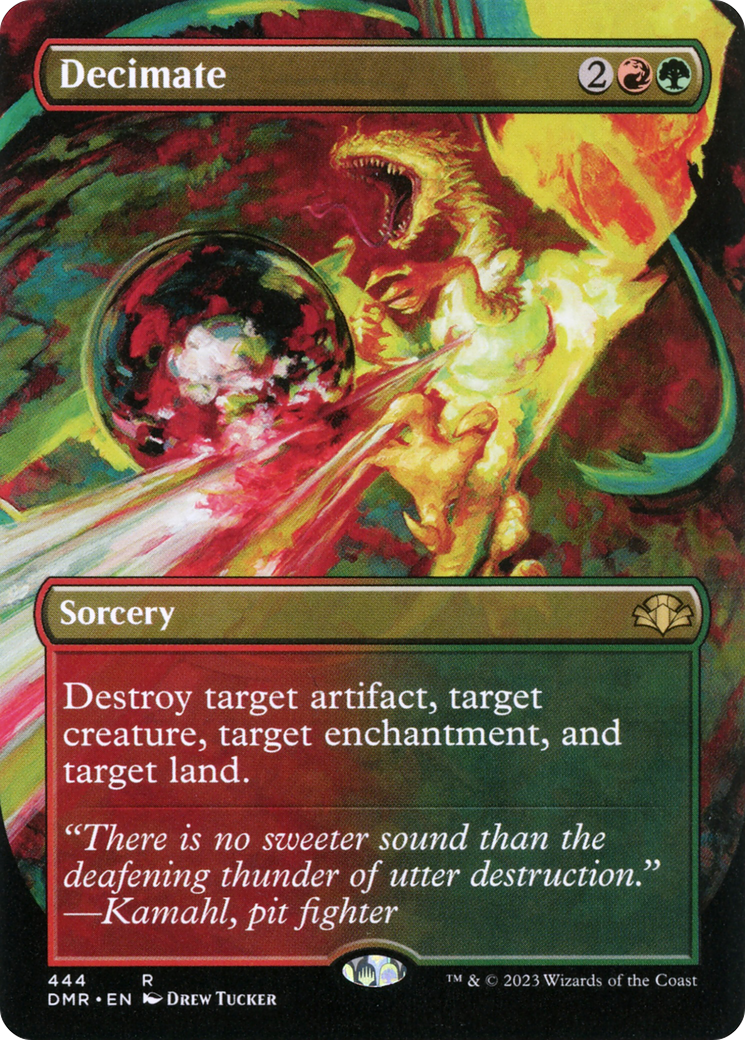 Decimate (Borderless) [DMR - 444]