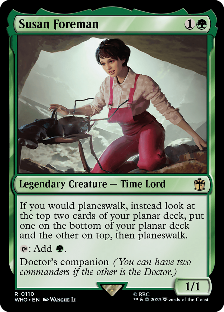 Susan Foreman [WHO - 110]