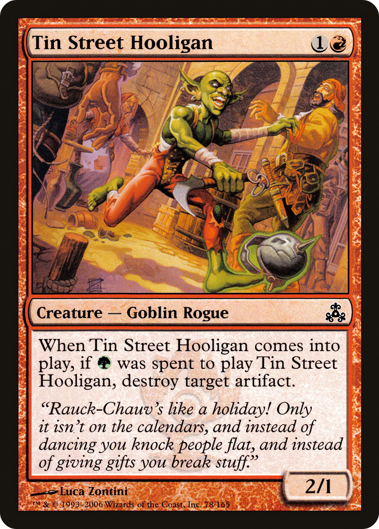 Tin Street Hooligan [GPT - 78]