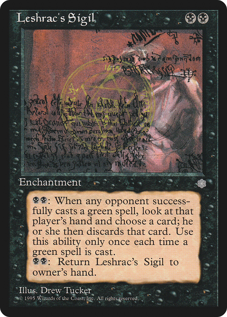 Leshrac's Sigil [ICE - N/A]