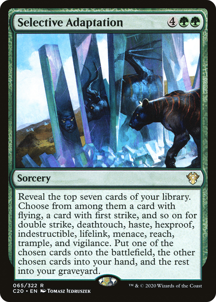 Selective Adaptation [C20 - 65]