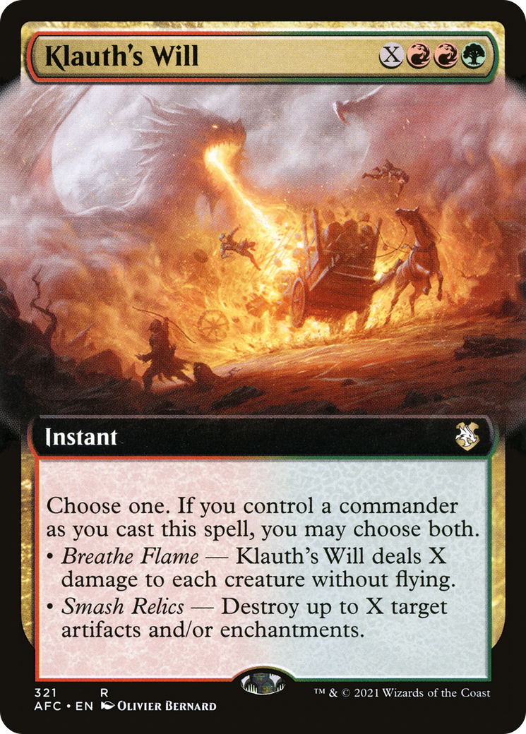 Klauth's Will (Extended Art) [AFC - 321]