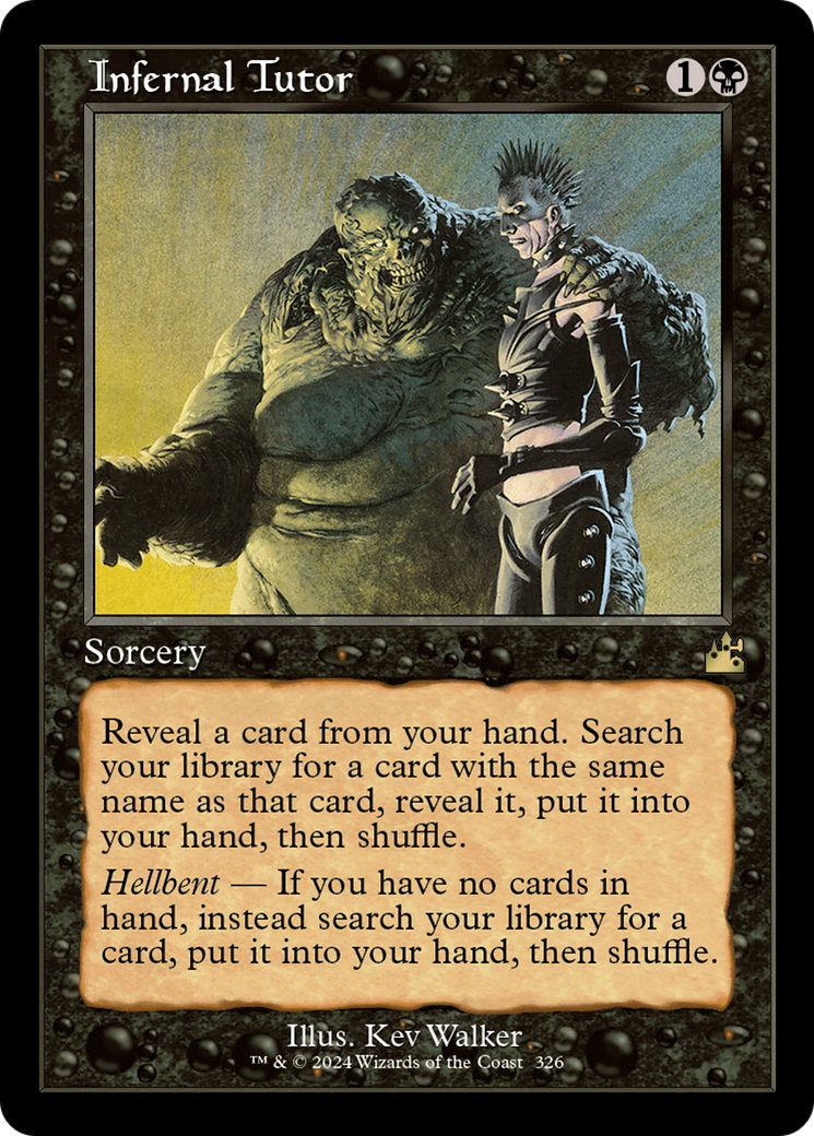 Infernal Tutor (Retro Frame) [RVR - 326]