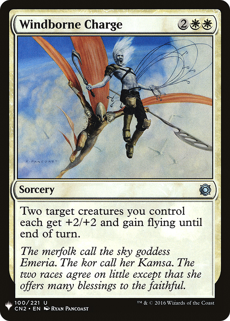 Windborne Charge [LIST - 100]