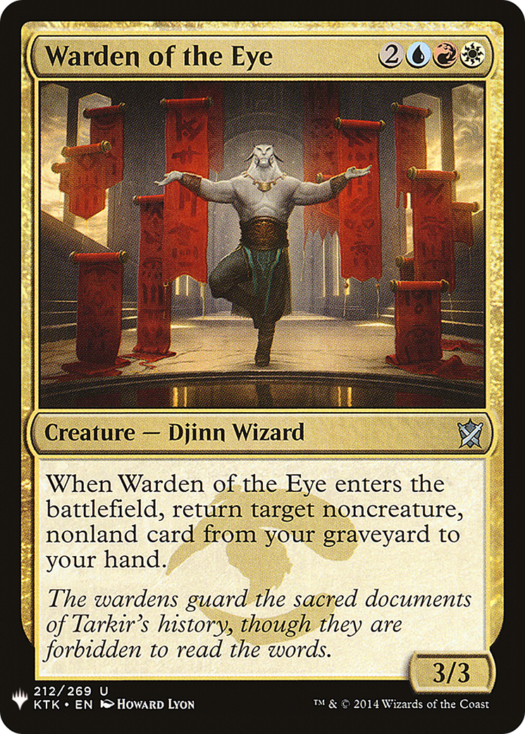 Warden of the Eye [LIST - 212]