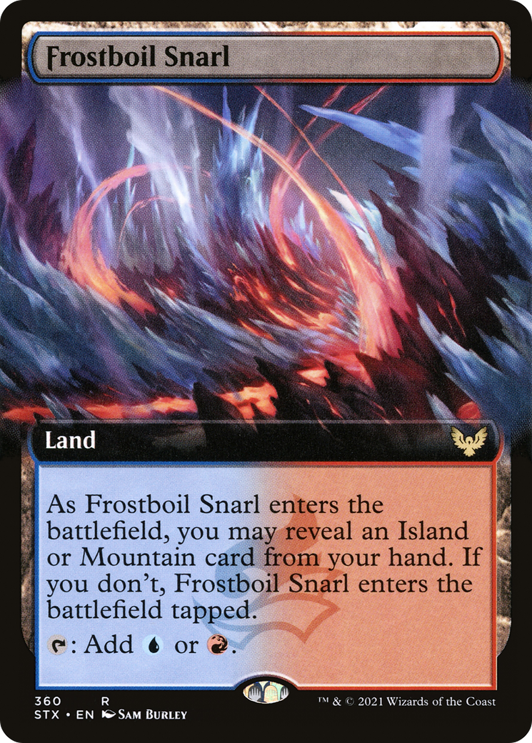 Frostboil Snarl (Extended Art) [STX - 360]