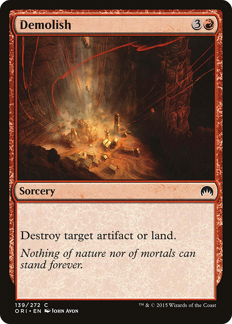 Demolish [ORI - 139]