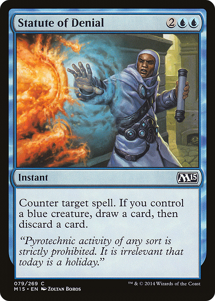 Statute of Denial [M15 - 79]