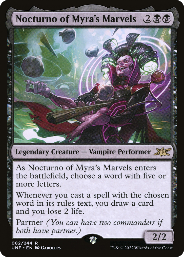 Nocturno of Myra's Marvels [UNF - 82]