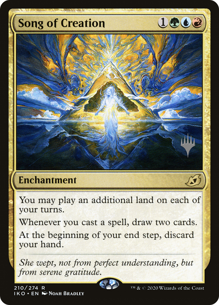 Song of Creation (PPIKO-210) - Ikoria: Lair of Behemoths Promos Foil