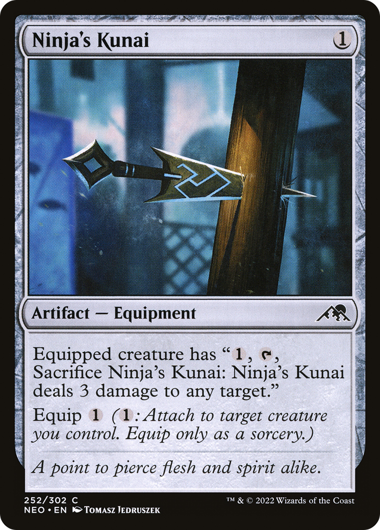 Ninja's Kunai [NEO - 252]