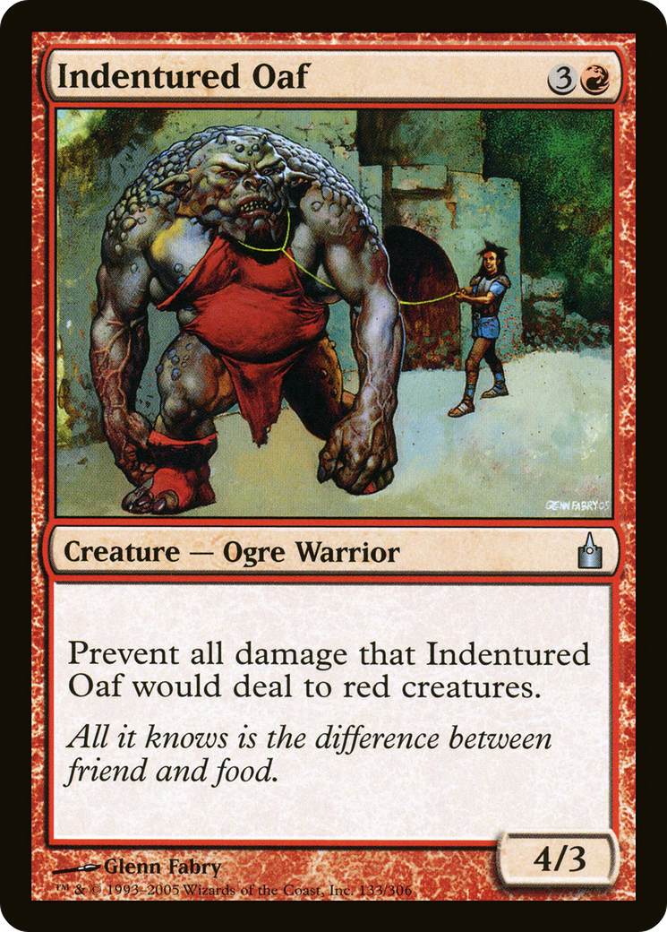 Indentured Oaf [RAV - 133]