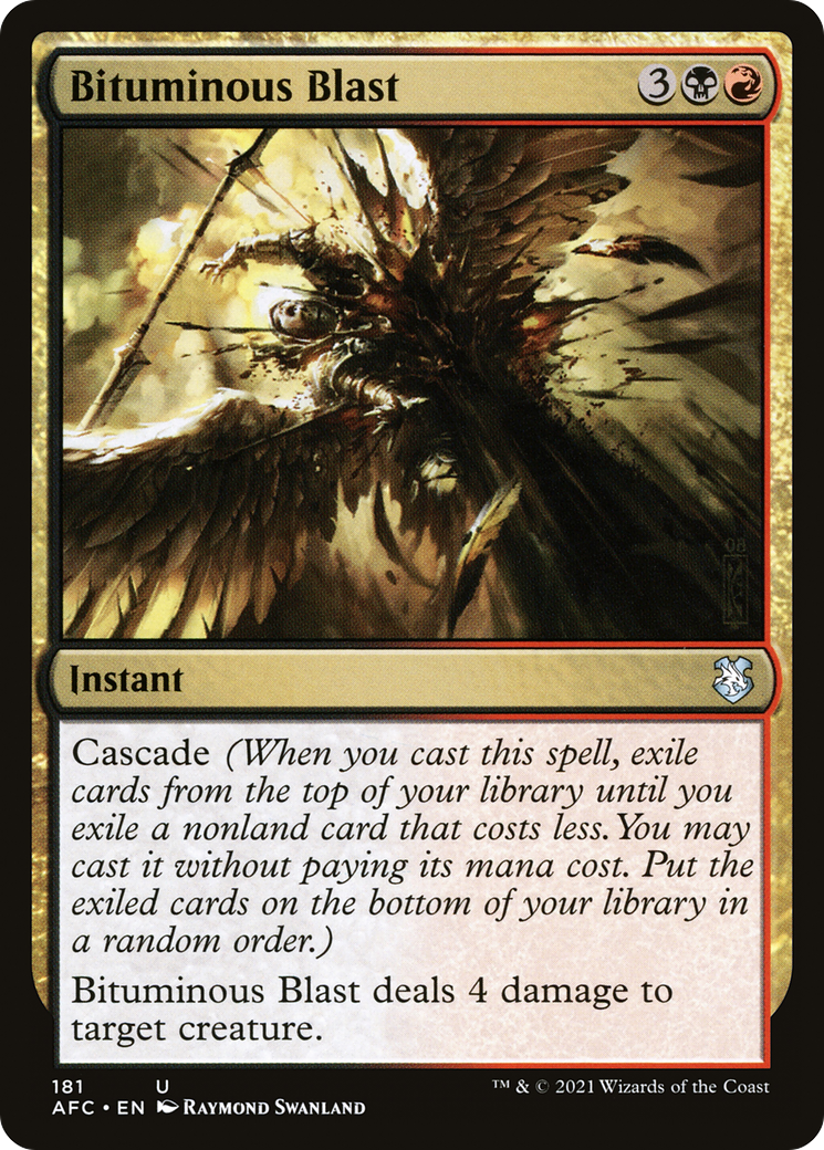 Bituminous Blast [AFC - 181]