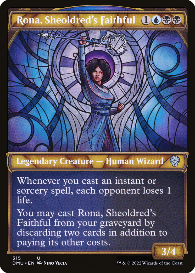 Rona, Sheoldred's Faithful (Showcase) [DMU - 315]