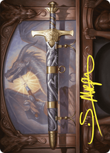 Ancestral Blade // Ancestral Blade (ACMM-001) - Commander Masters Art Series (Borderless) Foil