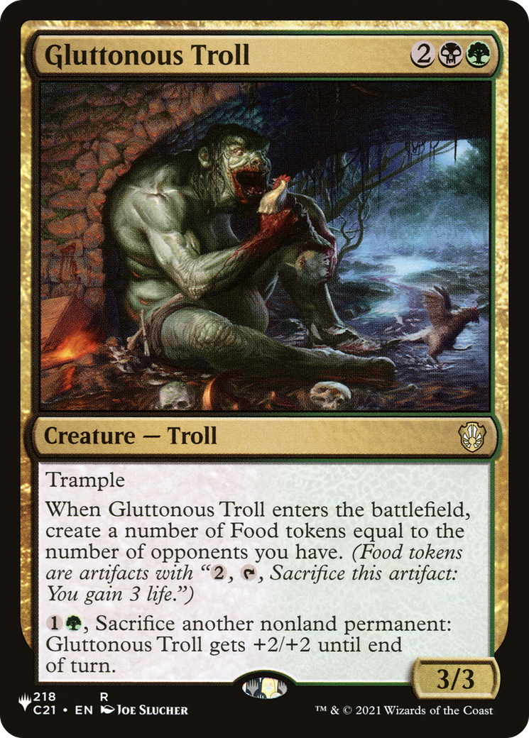 Gluttonous Troll [LIST - 218/081]