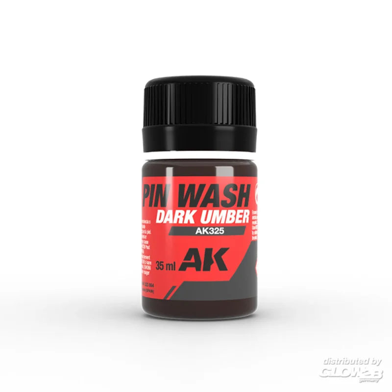 AK Interactive Pin Wash Dark Umber 35ml