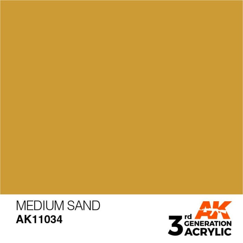AK Interactive 3G Acrylic Medium Sand 17ml