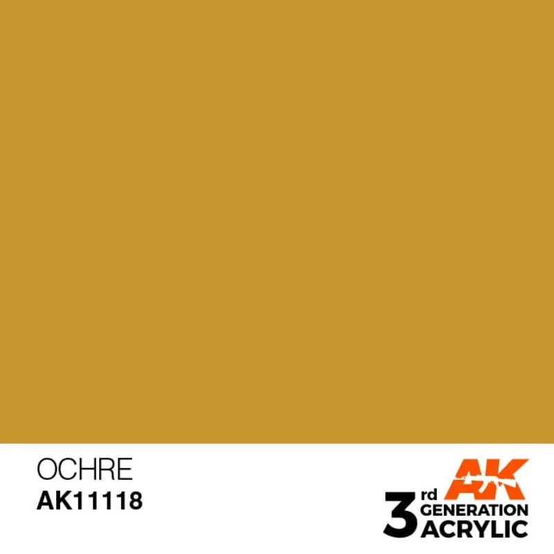 AK Interactive 3G Acrylic Ocher 17ml