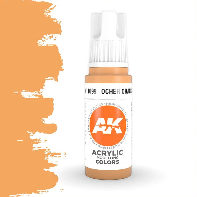 AK Interactive 3G Acrylic Ocher Orange 17ml