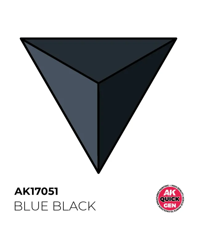 AK Interactive Quick Gen - Blue Black 18 ml