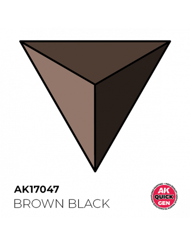 AK Interactive Quick Gen - Brown Black 18 ml