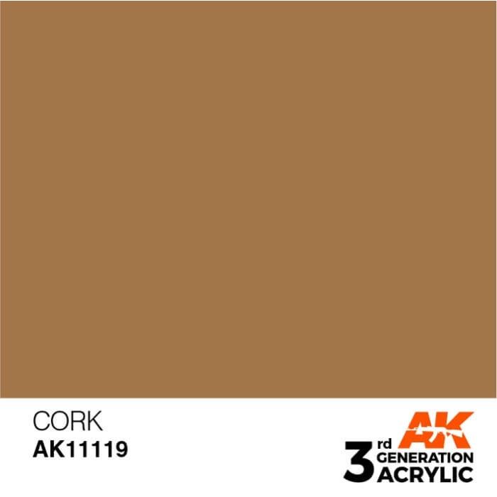 AK Interactive 3G Acrylic Cork 17ml