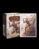 100ct Box Brushed Art Sleeves - Flesh & Blood