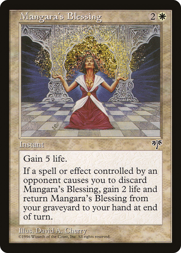 Mangara's Blessing [MIR - N/A]